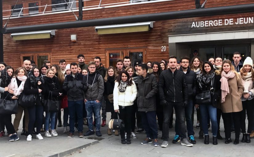 LES BTS Professions Immobilières en voyage à Paris.