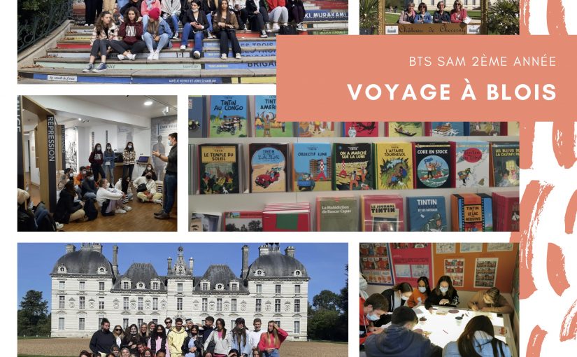 Voyage à Blois pour les SAM2