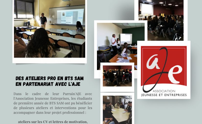 Parrain’AJE en BTS SAM – promo 2022-2024