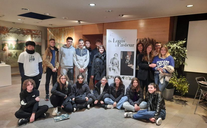 Les 1ère STL1 visitent l’exposition sur Louis Pasteur