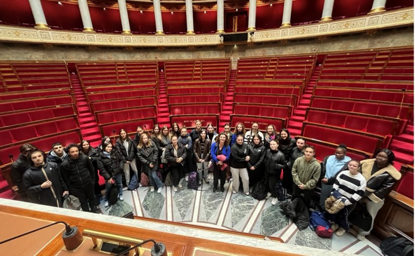 La classe de 1ère STS1 découvre des lieux emblématiques de Paris 