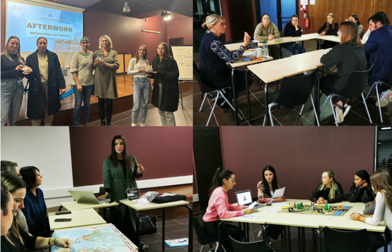 <strong>Les 2ème année de BTS SAM ont organisé un Afterwork</strong>