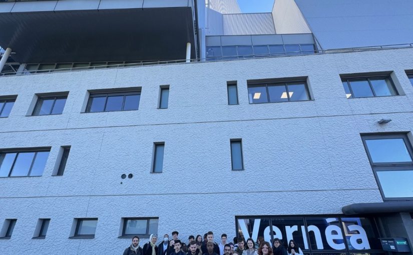 Visite au Centre multifilière VERNEA avec les éco-délégués et les seconde 2