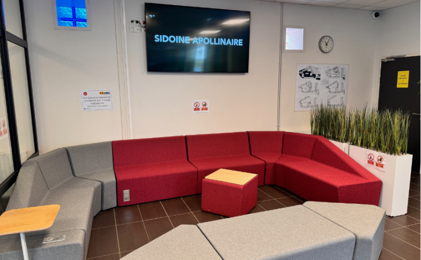 <strong>Un nouvel espace d’accueil au lycée</strong>