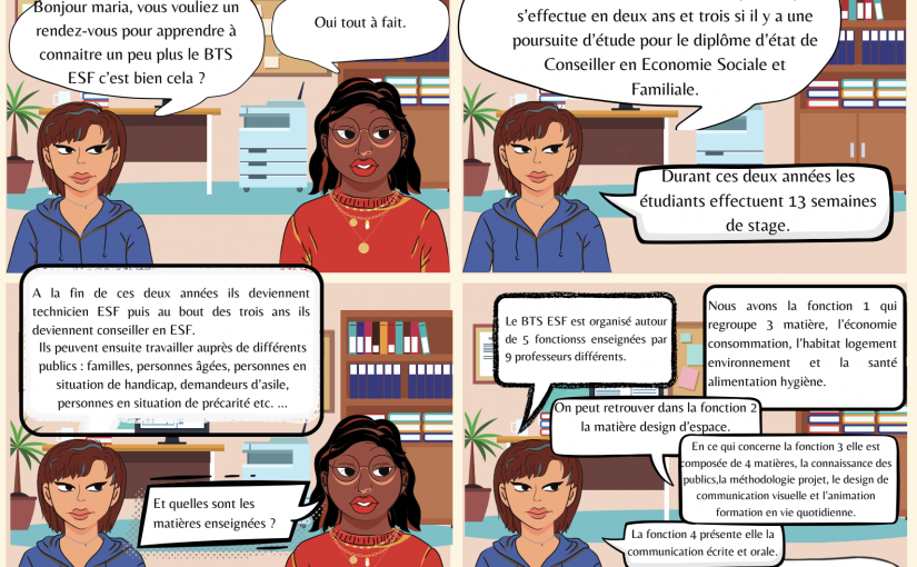 Une BD pour parler des professionnels de l&rsquo;ESF