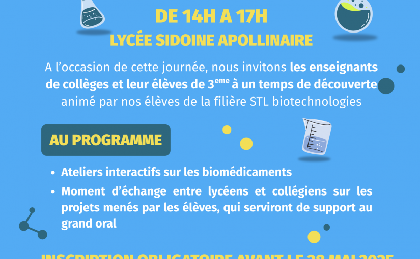 Journée nationale de la production de biomédicaments