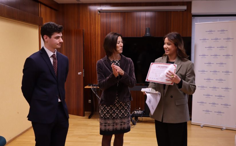 Le 1er prix de l’Excellence en économie est dans nos murs !!